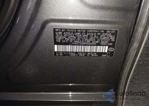 2023 Lexus Is 350 F Sport from USA, damaged, VIN JTHGZ1B28P5068390